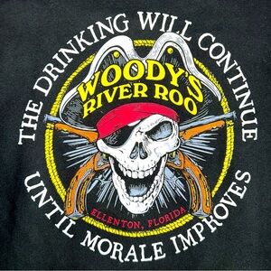 “Drinking Will Continue Until Moral Improves” Crewneck Sweater🏴‍☠️